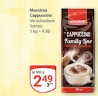 Cappuccino im Angebot bei GLOBUS in Erlangen Cappuccino Angebote von Massimo bei GLOBUS Erlangen für 2,49 €