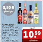 Amaro im Angebot bei Getränke Quelle WVG in Halberstadt Amaro Angebote von RAMAZZOTTI bei Getränke Quelle WVG Halberstadt für 10,99 €