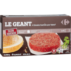 Promo Steaks hâchés "Le Géant" surgelés à 8,63 € dans le catalogue Carrefour Market à Orveau