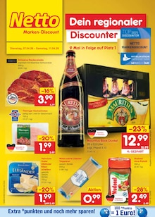 Nudeln im Netto Marken-Discount Prospekt "Aktuelle Angebote" mit 61 Seiten (Chemnitz)
