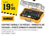 Promo Coffret 32 pièces - embouts de vissage + porte embouts magnétique à 19,90 € dans le catalogue Tout Faire à Cajarc