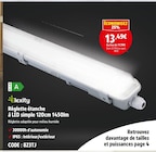 Promo Réglette étanche à LED simple 120cm 1450lm à 13,49 € dans le catalogue Screwfix à Trith-Saint-Léger