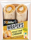 Sandwich Wrapper's Poulet Pané Cheddar - SODEBO dans le catalogue Intermarché Hyper