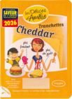 TRANCHETTES CHEDDAR LES DÉLICES D'AMÉLIE - LES DELICES D AMELIE en promo chez Auchan Hypermarché Poitiers à 2,99 €