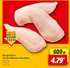 Frische Hähnchen-Brustfilets Angebote von Metzgerfrisch bei Lidl Warendorf für 4,79 €