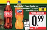 Coca-Cola, Fanta, Sprite oder mezzo mix Angebote bei E center Mühldorf für 0,99 €