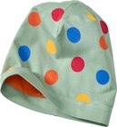 Mütze mit Punkte-Muster, grün, Gr. 50/51 im Angebot bei dm-drogerie markt in Neuss Mütze mit Punkte-Muster, grün, Gr. 50/51 Angebote von ALANA bei dm-drogerie markt Neuss für 6,90 €