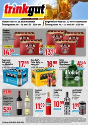 Trinkgut Discounter Prospekt der aktuellen Woche mit 4 Seiten, gültig von 01.06.2026 bis 06.06.2026, in Buch und Umgebung Aktueller Trinkgut Discounter Prospekt in Buch und Umgebung, "Aktuelle Angebote" mit 4 Seiten, 01.06.2026 - 06.06.2026