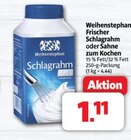 Frischer Schlagrahm oder Sahne zum Kochen im Angebot bei Markant Nordwest in Lingen Frischer Schlagrahm oder Sahne zum Kochen Angebote von Weihenstephan bei Markant Nordwest Lingen für 1,11 €