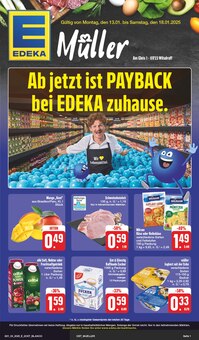 EDEKA Prospekt Wir lieben Lebensmittel! mit  Seiten in Klipphausen und Umgebung