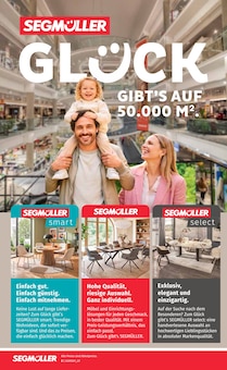 Aktueller Segmüller Prospekt "Zum Glück gibt’s Segmüller - Bestseller zu Bestpreisen" Aktueller Segmüller Prospekt