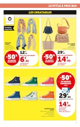 Offre Baskets Femme dans le catalogue Super U du moment à la page 7