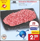 Aktuelles Schweine Hackfleisch Angebot bei Netto Marken-Discount in Leipzig ab 2,29 €