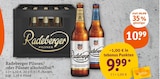 Radeberger Pilsner oder Pilsner alkoholfrei Angebote von Radeberger bei tegut Erfurt für 9,99 €