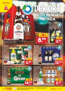 Bier im Netto Marken-Discount Prospekt "Aktuelle Angebote" mit 51 Seiten (Emden)