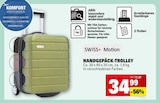Handgepäck-Trolley im Angebot bei E center in Mannheim Handgepäck-Trolley Angebote von SWISS+ Motion bei E center Mannheim für 34,99 €