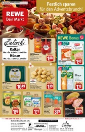 REWE Prospekt für Hünxe mit 34 Seiten REWE Prospekt "Dein Markt" für Hünxe, 34 Seiten, 24.11.2025 - 29.11.2025