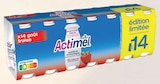 Actimel Yaourt à boire édition limitée fraise - DANONE en promo chez Intermarché Super Actimel Yaourt à boire édition limitée fraise - DANONE dans le catalogue Intermarché Super