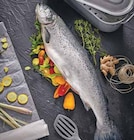 Saumon entier vidé en promo chez Intermarché Poitiers à 11,45 €
