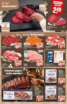 Rindfleisch im aktuellen REWE Prospekt (Lübeck) Rindfleisch im REWE Prospekt "Dein Markt" mit 30 Seiten (Lübeck)