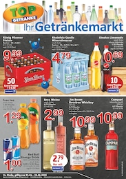 TOP Getränke Prospekt für Düsseldorf mit 4 Seiten TOP Getränke Prospekt für Düsseldorf: "Aktuelle Angebote", 4 Seiten, 23.06.2025 - 28.06.2025