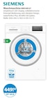 Waschmaschine WM14N127 von Siemens im aktuellen V-Markt Prospekt für 449,00 €