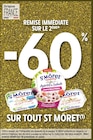 Promo -60% remise immédiate sur le 2ème sur tout St Môret à  dans le catalogue Intermarché Super à Madière