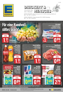 EDEKA Prospekt der KW 35 "Aktuelle Angebote" Aktueller EDEKA Prospekt "Aktuelle Angebote" Seite 1 von 24 Seiten