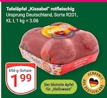 GLOBUS Hockenheim - Tafeläpfel "Kissabel" rotfleischig Angebot im Prospekt Tafeläpfel "Kissabel" rotfleischig bei GLOBUS im Hockenheim Prospekt für 1,99 €