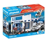 Poste de police et véhicules - PLAYMOBIL dans le catalogue Carrefour