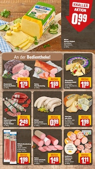 Wurst im aktuellen REWE Prospekt (Karlsruhe) Wurst im REWE Prospekt "Dein Markt" mit 24 Seiten (Karlsruhe)