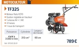 Motoculteur TF325 - Husqvarna - Husqvarna à Le Chesnay Motoculteur TF325 - Husqvarna en promo chez Husqvarna Le Chesnay à 789,00 €
