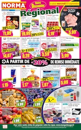 Catalogue Supermarchés de Norma à Grandvillars, avec 14 pages Prospectus Supermarchés de Norma à Grandvillars: "Votre Discounter Régional", 14 pages, 03/09/2025 - 09/09/2025