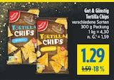 Tortilla Chips gesalzen bei diska im Marktsteft Prospekt für 1,29 €