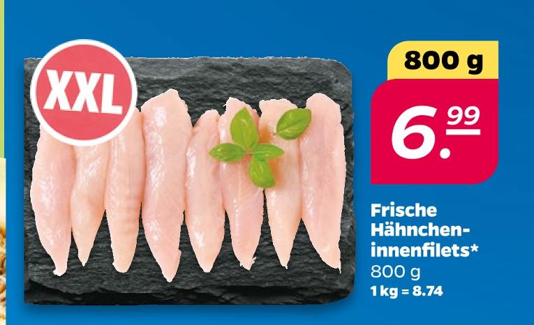 Frische Hähncheninnenfilets