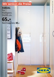 IKEA Prospekt für München mit 1 Seite IKEA Prospekt für München: "Wir senken die Preise", 1 Seite, 01.10.2022 - 03.10.2022