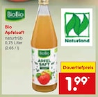 Bio Apfelsaft Angebote von BioBio bei Netto Marken-Discount Schwäbisch Hall für 1,99 €