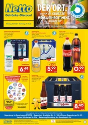 Bier im Netto Marken-Discount Prospekt in Regensburg Aktueller Netto Marken-Discount Prospekt mit Bier, "DER ORT, AN DEM DAS GRÖSSTE MEHRWEG-SORTIMENT ZUHAUSE IST.", Seite 1