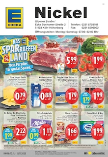 Aktueller EDEKA Prospekt für Köln mit  Seiten