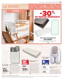 Offre Matelas Bébé dans le catalogue Carrefour du moment à la page 9