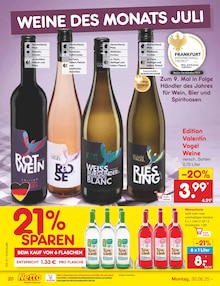 Wein im Netto Marken-Discount Prospekt "Aktuelle Angebote" mit 56 Seiten (Duisburg)