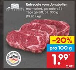 Entrecote vom Jungbullen Angebote von Gut Ponholz bei Netto Marken-Discount Mettmann für 1,99 €