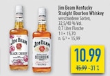 Kentucky Straight Bourbon Whiskey Angebote von Jim Beam bei diska Freital für 10,99 €