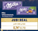 Tafelschokolade Angebote von Milka bei Metro Unna für 0,79 €