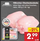 Aktuelles Hähnchen-Oberkeulensteaks Angebot bei Netto Marken-Discount in Leipzig ab 2,99 €