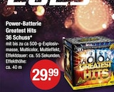 Power-Batterie Greatest Hits 36 Schuss im aktuellen V-Markt Prospekt für 29,99 €