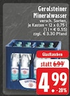Mineralwasser Angebote von Gerolsteiner bei E center Solingen für 4,99 €