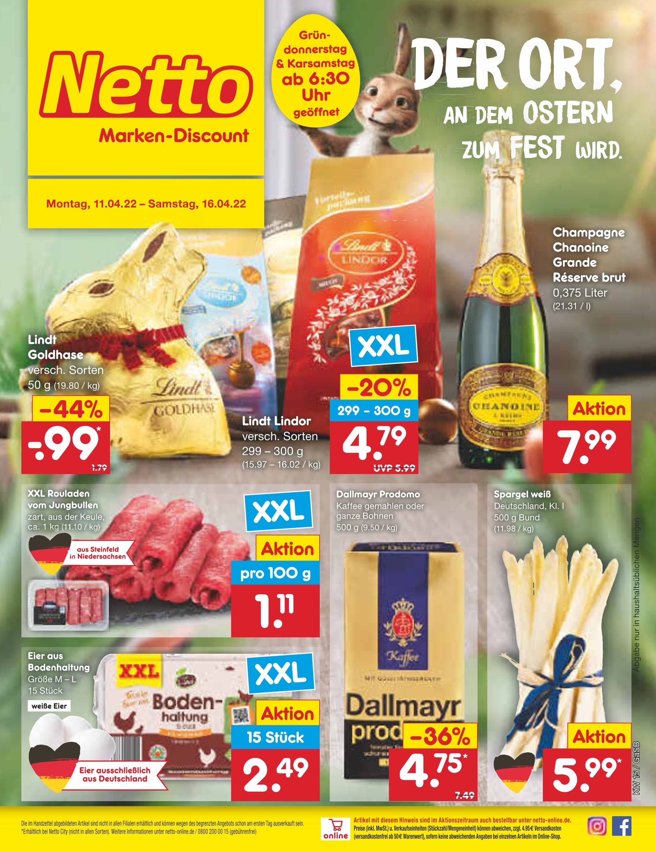 Netto MarkenDiscount Am Esch 16 in 26655 WesterstedeHalstrup