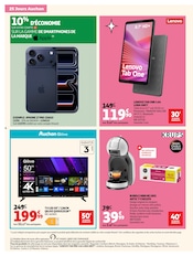 Promos IPhone dans le catalogue "25 JOURS AUCHAN" de Auchan Hypermarché IPhone en promo dans le catalogue Auchan Hypermarché à la page 6