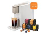 Qbo ICONIC + 40 Kapseln Kapselmaschine Weiß von TCHIBO im aktuellen MediaMarkt Saturn Prospekt für 39,00 €